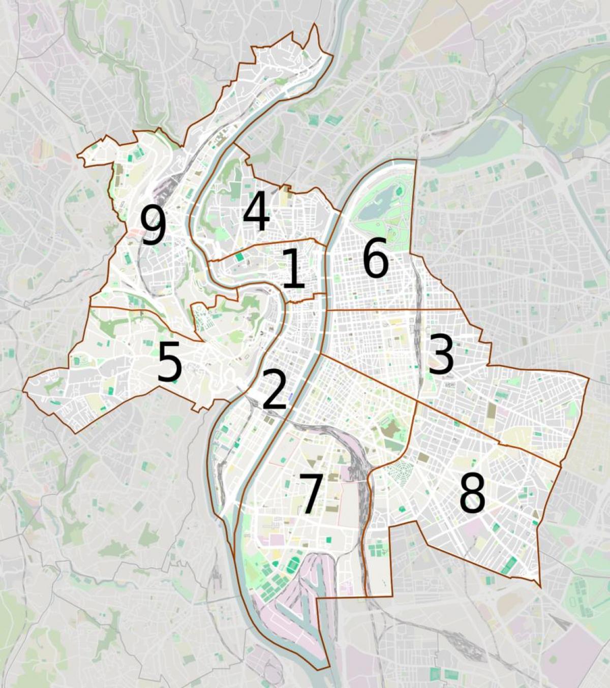 карта Ліон Ліон