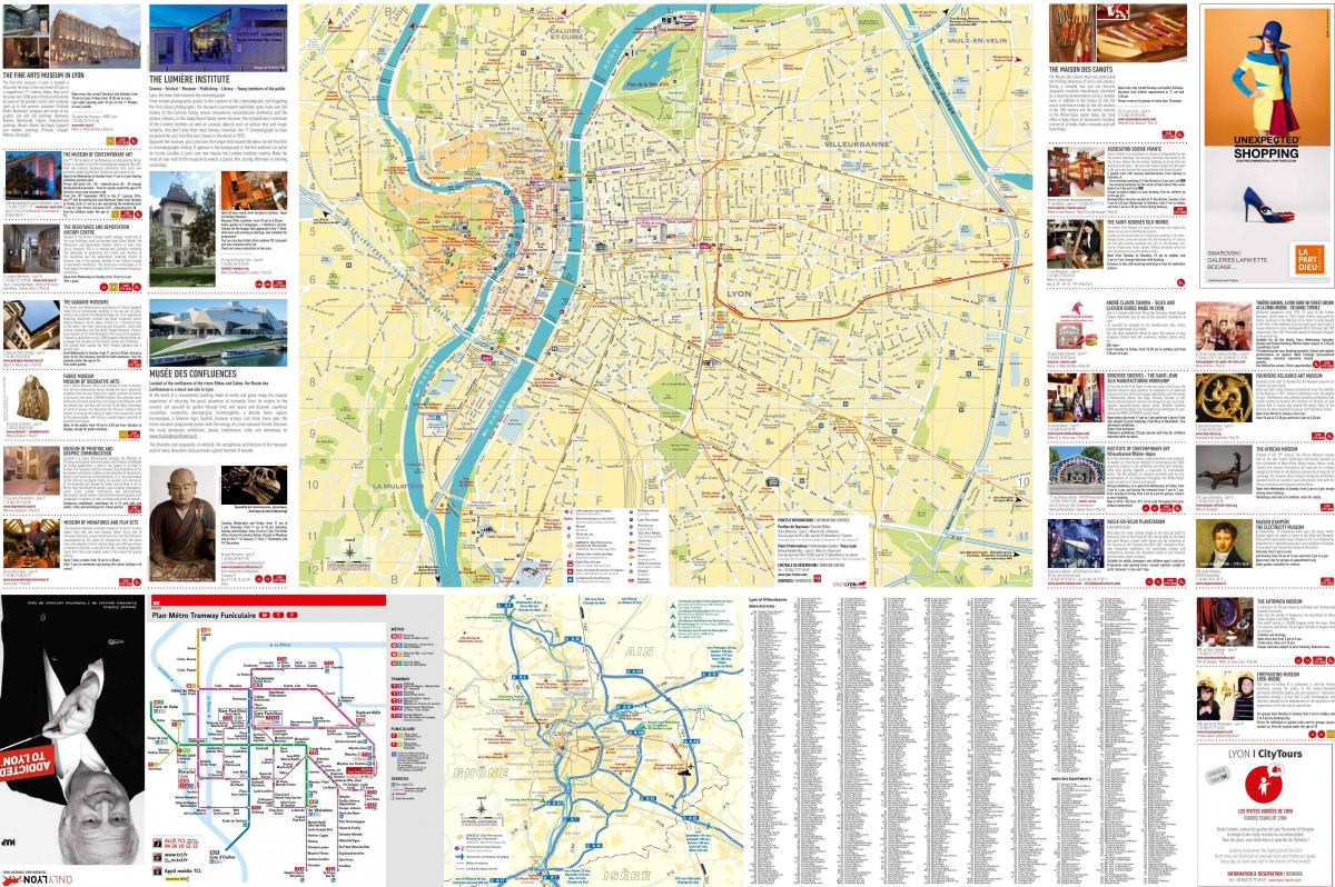 Ліон карта вулиць