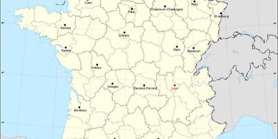 Де знаходиться Ліон Франція на карті