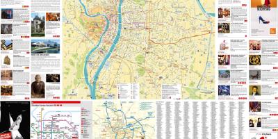 Ліон туристичні інформаційні карті